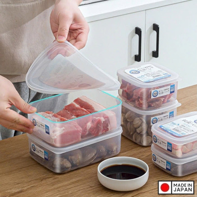 Hộp thực phẩm kháng khuẩn Ag+ 900ml - Hàng nội địa Nhật Bản nhập khẩu chính hãng