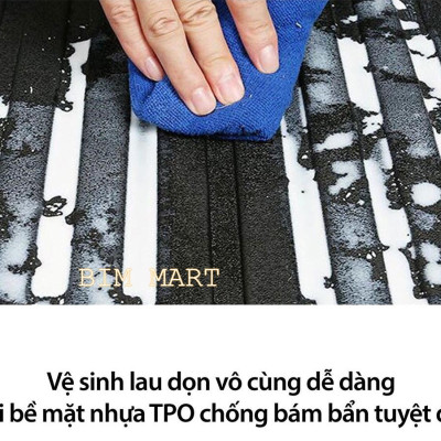 Lót cốp dành cho xe Hyundai Grand i10 Sedan 2016 - 2020 không mùi, chất liệu TPO cao cấp