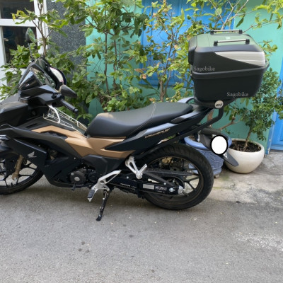 Thùng Givi B32N_ADV và baga HRV Winner X 2022, bộ thùng lắp cho xe Winner X V3