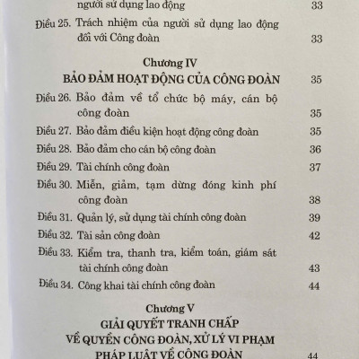 Luật Công Đoàn năm 2024
