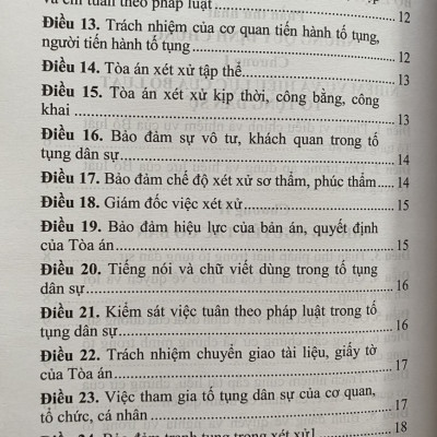 Bộ Luật Tố Tụng Dân Sự ( Được Sửa Đổi, Bổ Sung Năm 2019,2020, 2022  )