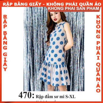Rập giấy mã 470 (BẢN VẼ) rập đầm