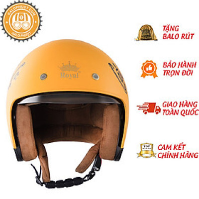Nón bảo hiểm Royal kính âm M139 tem V7