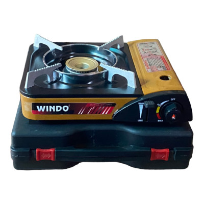 Bếp Gas Mini Du Lịch Windo 166F - Bếp ga dã ngoại Mini- Bếp Gas Du lịch - Hàng Chính Hãng