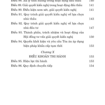 Luật đấu thầu (bản in 2024)