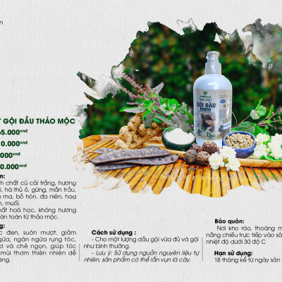 TINH CHẤT GỘI ĐẦU THẢO MỘC MẸ KEN-CHAI 500ML