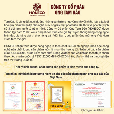 Mật ong Tam Đảo đặc biệt 500g - Mật ong rừng tự nhiên
