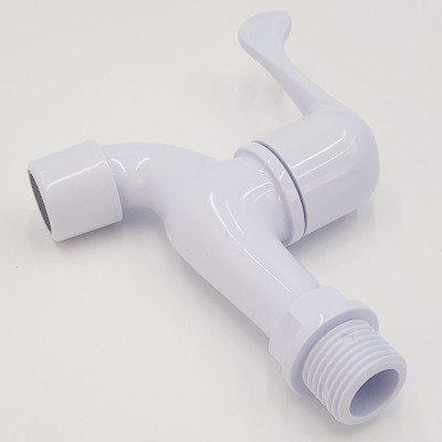 Vòi hồ nhựa ABS mạ Chrome Eurolife EL-HN04 (Trắng)