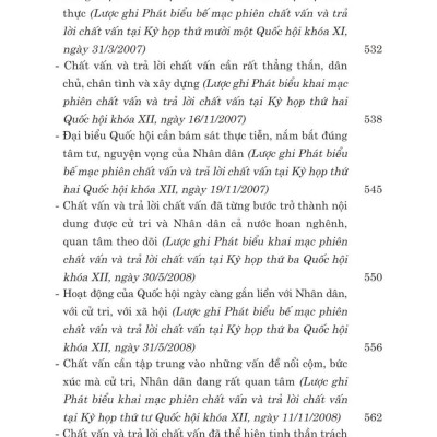 Quốc Hội trong tiến trình đổi mới đáp ứng yêu cầu xây dựng, hoàn thiện nhà nước pháp quyền xã hội chủ nghĩa ở Việt Nam - bản in 2024