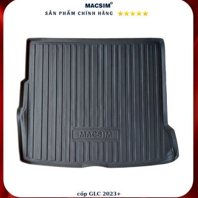 Thảm lót cốp xe ô tô Mercedes GLC 2023+ nhãn hiệu Macsim chất liệu TPV cao cấp