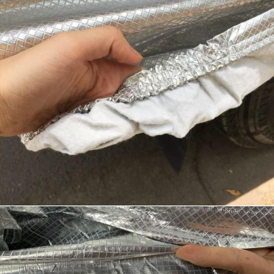 Bạt phủ xe ô tô 5 chỗ Mitsubishi Attrage 3 lớp chống nóng, chống thấm, chống bụi. Bạt phủ xe Attrage, Bạt trùm xe hơi
