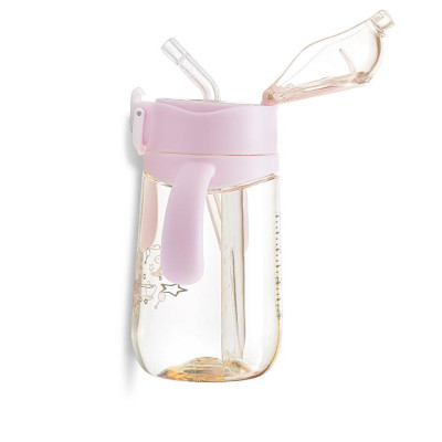 Bình uống nước PPSU bật hút 2 tay cầm với phao 360 độ 250ml Fatzbaby Fatz Sippy 2 - FB0298BT  Hàng Chính Hãng