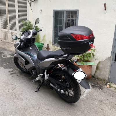 Thùng Givi B27N và baga givi gắn cho Winner X 2022, thùng xe Winner X V3