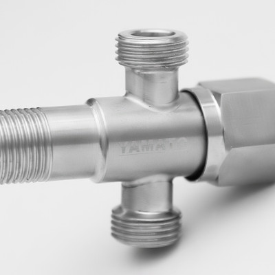 Van chia giảm áp - khóa 2 đường nước Inox SUS 304 Yamato VTI