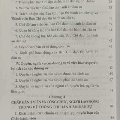 Cẩm nang thi hành án dân sự (Tái bản lần thứ hai, có sửa đổi, bổ sung)