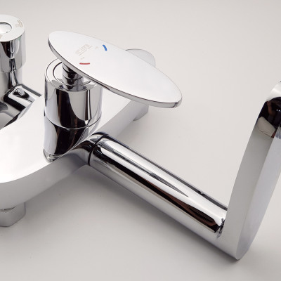 Cây sen nóng lạnh Đồng mạ Chrome Eurolife EL-SC912(Trắng bạc)