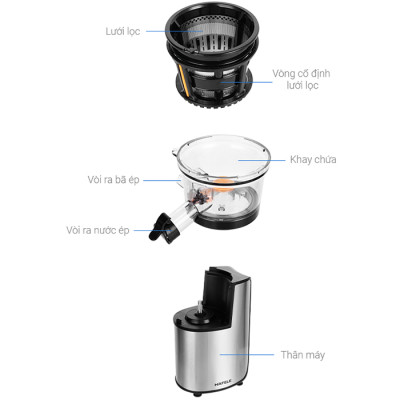 Máy Ép Chậm Hafele GS-133N (200W) - Hàng Chính Hãng