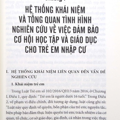 Đảm Bảo Cơ Hội Học Tập Và Giáo Dục Cho Trẻ Em Nhập Cư Tại TPHCM