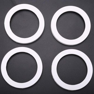 Đế độ loa 3 way cột chữ A gắn loa mid 10cm, treble 6cm chất liệu nhựa ABS trắng giá đỡ loa cột A tweter