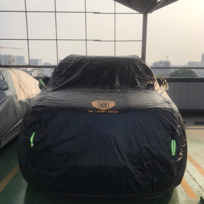 Bạt phủ ô tô BMW X7 chất liệu Polyester - màu đen cao cấp MACSIM màu đen - sử dụng trong nhà và ngoài trời