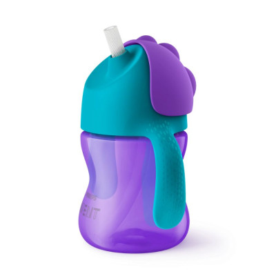 Bình tập uống bằng nhựa có ống hút Philips Avent SCF796/00(200ml/7oz) cho bé từ 9 tháng tuổi