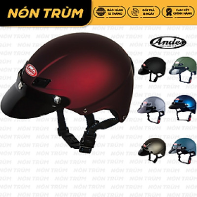 Mũ Bảo Hiểm 1/2 Andes 3S109