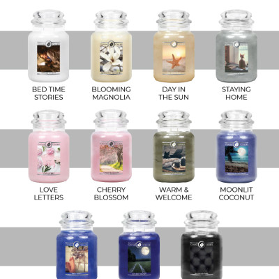 Nến hũ Goose Creek (680g) - Moonlit Coconut