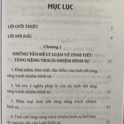 Các Tình Tiết Tăng Nặng Trách Nhiệm Hình Sự Trong Luật Hình Sự Việt Nam 