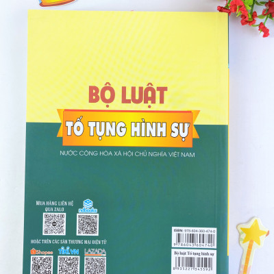 Sách - Combo 2 cuốn Bộ luật hình sự và Bộ luật tố tụng hình sự (Hiện hành) - ndbooks