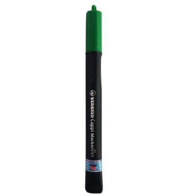 Bút Lông Dầu Stabilo Cappi MarkerPen MK169-GN - Màu Xanh Lá