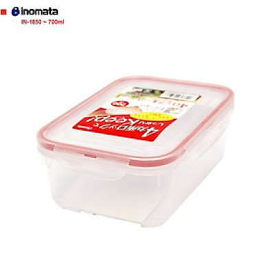 Hộp thực phẩm Inomata được làm bằng chất liệu nhựa PP cao cấp, có khóa nắp bốn chiều chắc chắn- nội địa Nhật Bản