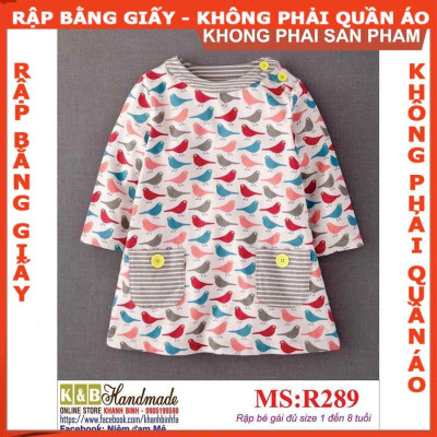 Rập giấy A0 mã R289 (BẢN VẼ)