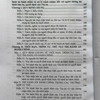 Sách Luật Tố Tụng Hành Chính sửa đổi, bổ sung năm 2025 (V2613T)