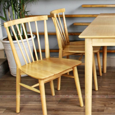 Bàn Requin gỗ cao su [chỉ bàn]