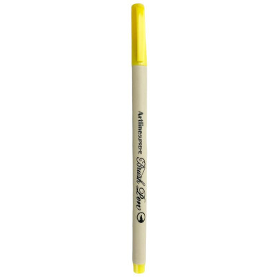 Bút Lông Đầu Cọ Artline Supreme Brush Pen EPFS-F - Màu Vàng