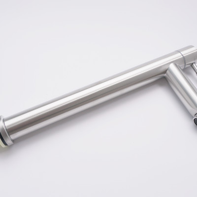 Vòi rửa chậu (lavabo) điếu lạnh tròn Inox SUS 304 3 tấc Yamato LDI03