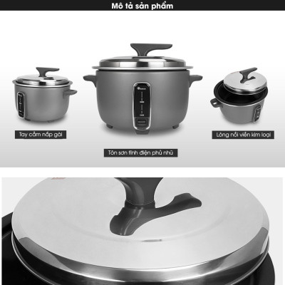 Nồi cơm điện 10 Lít Sowun SW 6930 - Hàng chính hãng