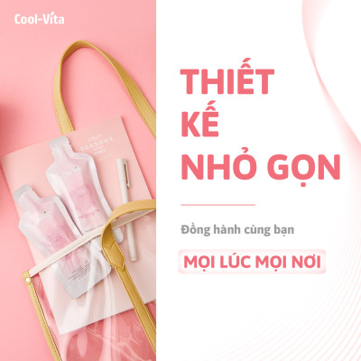 Combo Bộ Collagen Uống Hỗ Trợ Trẻ Hóa Sáng Da & Enzyme Chiết Xuất Từ Trái Cây và Rau Củ Hỗ Trợ Tiêu Hoá, Thanh Lọc Cơ Thể Coolvita (2 Hộp)