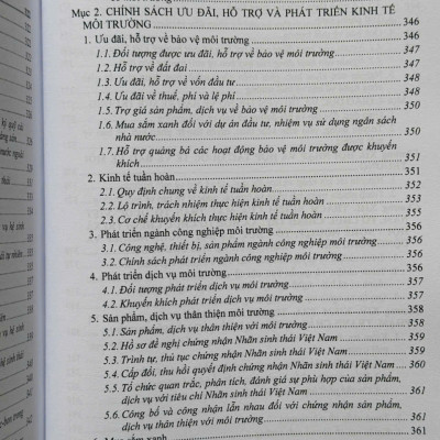 Sách Quy Định Chi Tiết Thi Hành Luật Bảo Vệ Môi Trường – Quản Lý Chất Thải và Kiểm Soát Các Chất Ô Nhiễm - V2560T