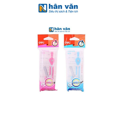 Bộ Compa Kèm Bút Chì Gỗ - Deli 8615