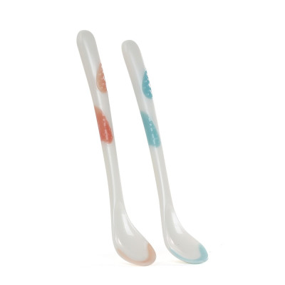 [ 5247-Nuby ] Thìa ăn dặm báo nóng cho bé