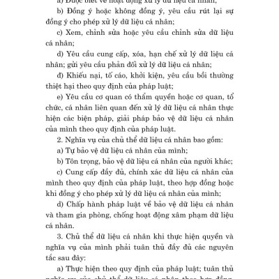 Luật bảo vệ dữ liệu cá nhân năm 2025