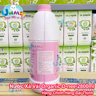 Nước Xả Quần Áo Cho Bé D-nee màu Hồng - Tem phụ Công ty Đại Thịnh