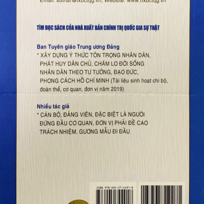 Chăm lo lợi ích, hạnh phúc và phát huy quyền làm chủ của nhân dân theo tư tưởng, đạo đức phong cách Hồ Chí Min