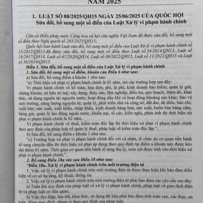 Sách Luật Xử Lý Vi Phạm Hành Chính Và Các Văn Bản Hướng Dẫn Thi Hành (V2601D)