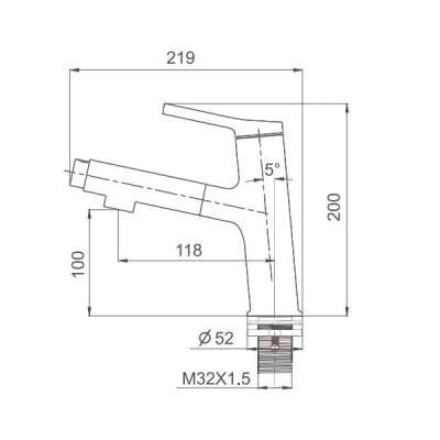 VÒI LAVABO NGA CAO CẤP GAPPO G1052-70 - DÂY RÚT - HAI CHẾ ĐỘ RỬA