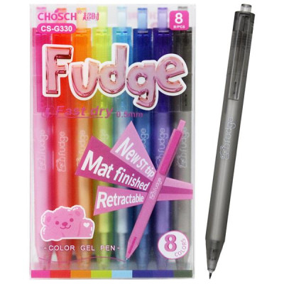 Hộp Bút Gel 8 Màu 0.5 mm - Chosch G330