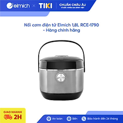 Nồi cơm điện tử Elmich 1,8L RCE-1790 - Hàng chính hãng