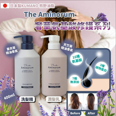 Dầu Gội Phục Hồi Tóc Gãy Rụng Hư Tổn Salon Link The Aminorum Shampoo (400 mL)