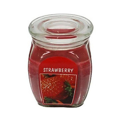 Hũ nến thơm Bolsius Strawberry BOL7957 540g (Hương dâu tây)